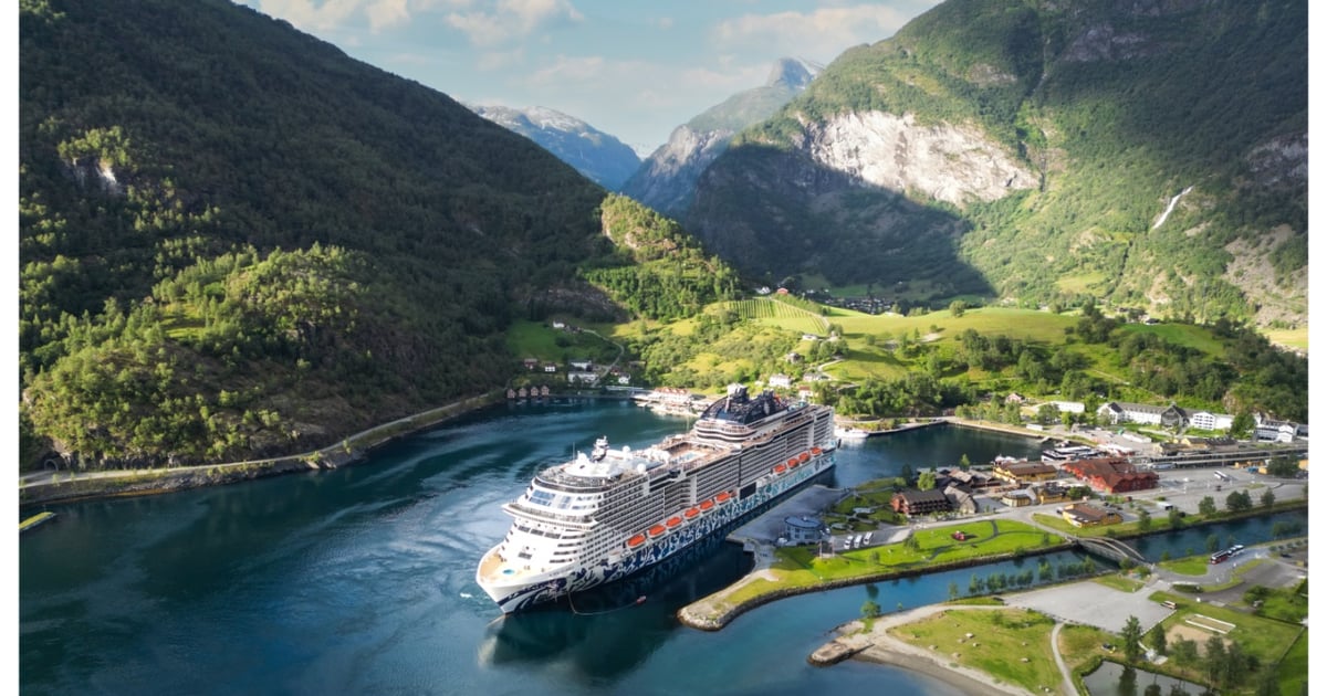 Dramatic Norwegian fjord scenery